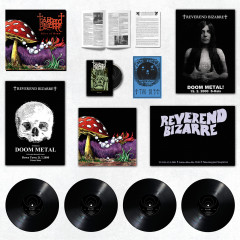 Reverend Bizarre - Slice of Doom, 4LP+DVD Box set