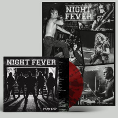 Night Fever - Dead End, LP (Transparent Red/Black Marble)