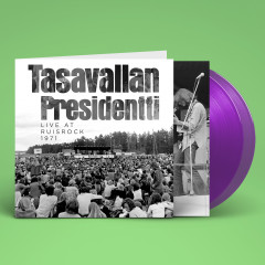 Tasavallan Presidentti - Live at Ruisrock 1971, 2LP (Transparent Purple)