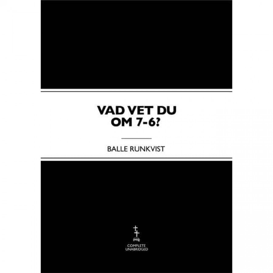 Balle Runkvist - Vad vet du om 7-6?, Book