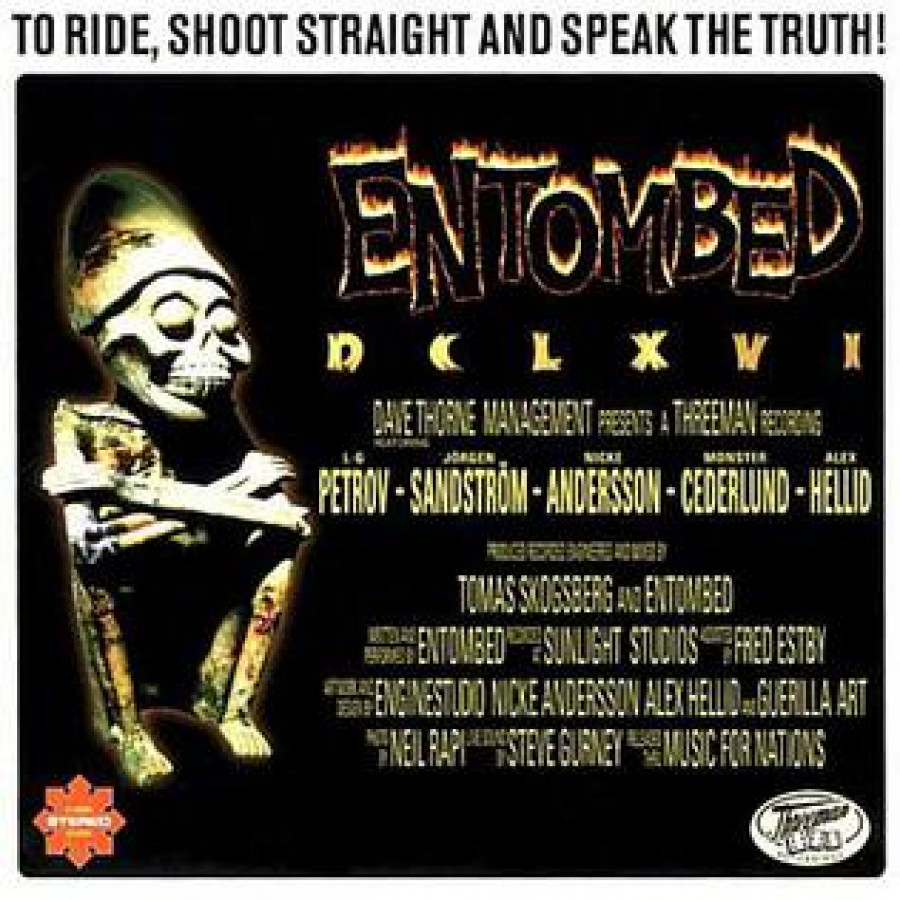 Entombed - DCLXVI To Ride, Shoot Straight and Speak the Truth, LP