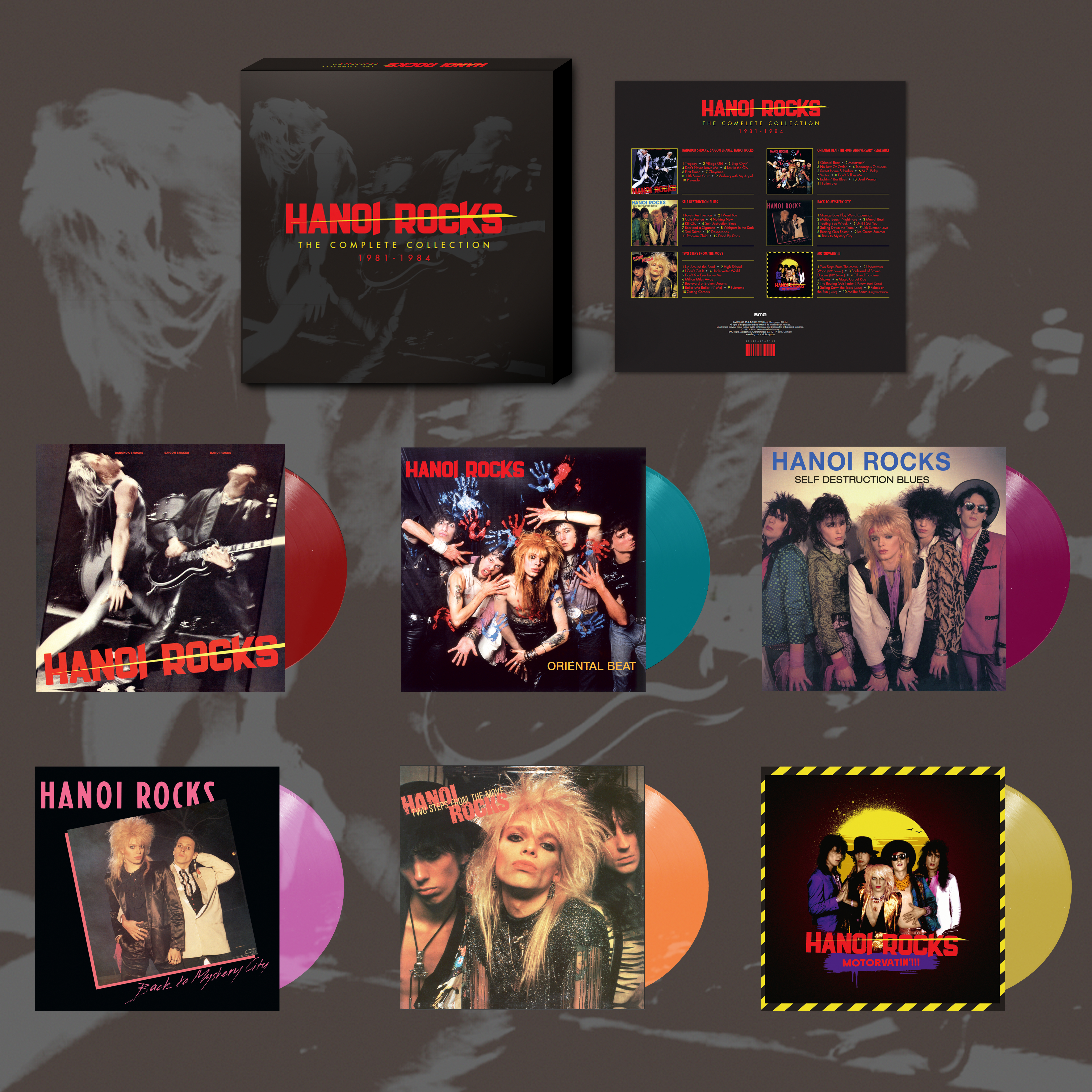 Hanoi Rocks - The Complete Collection 1981-1984 - Svart Records
