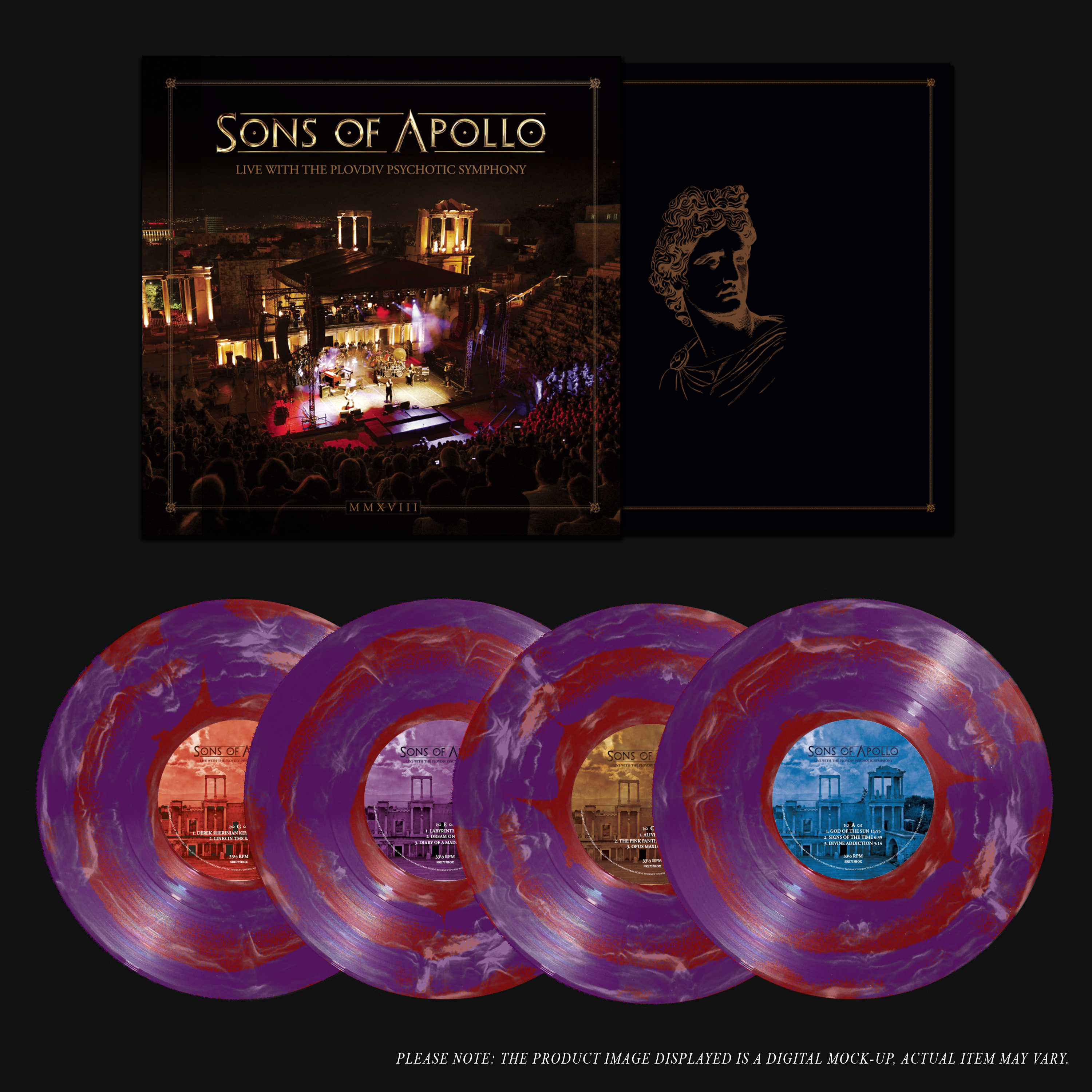 Sons Of Apollo - Live With The Plovdiv Psychotic Symphony - Svart