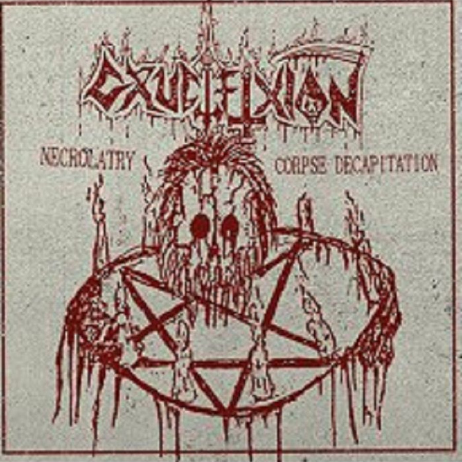Crucifixion - Necrolatry / Corpse Decapitation, LP