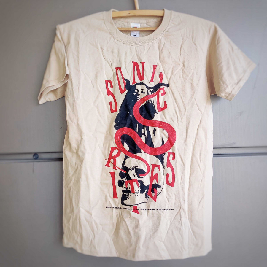 Sonic Rites Beige T-Shirt