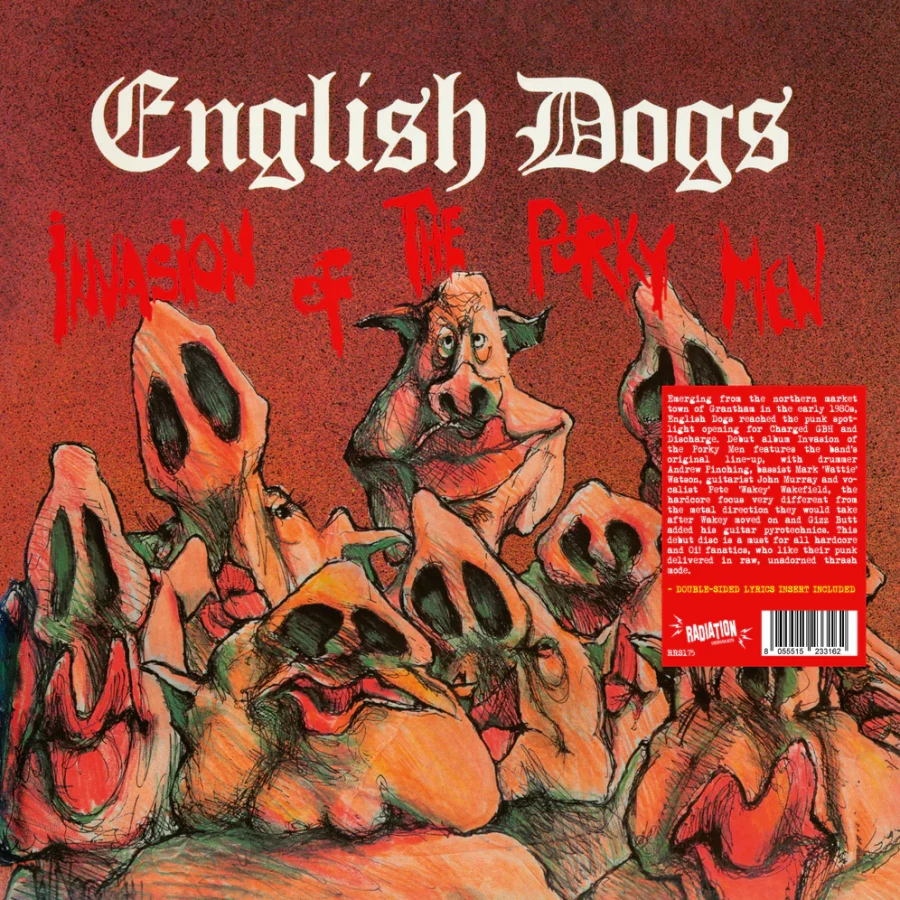 English Dogs - Invasion of the Porky Men, LP