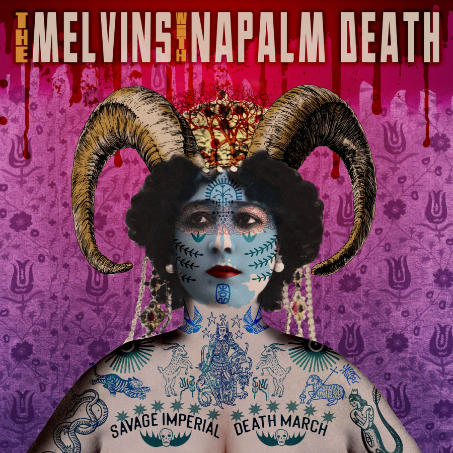 Melvins with Napalm Death - Savage Imperial Death March, LP