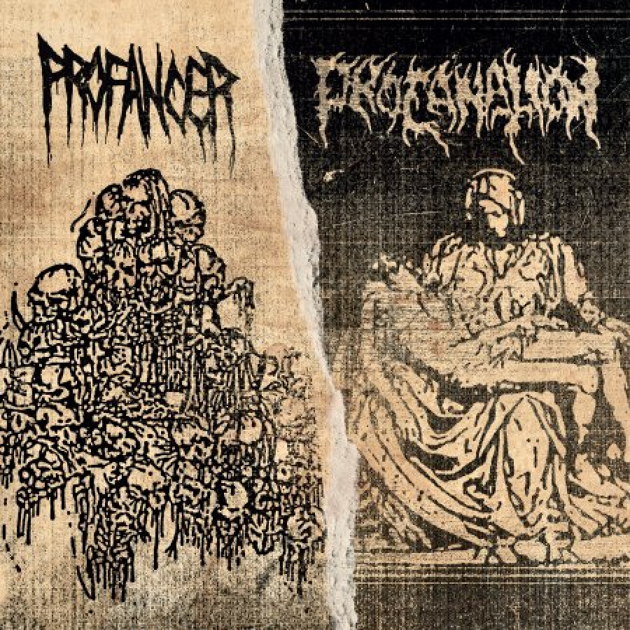 Profancer / Profanation - Split, LP+CD