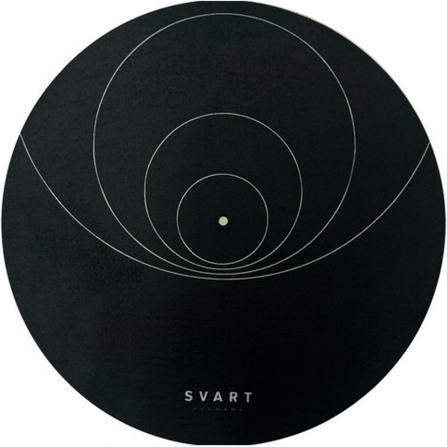 Svart Records - Logo, Slipmat